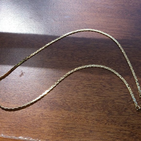 Jewelry Vintage Korea Stamped Gold Tone Chain Poshmark